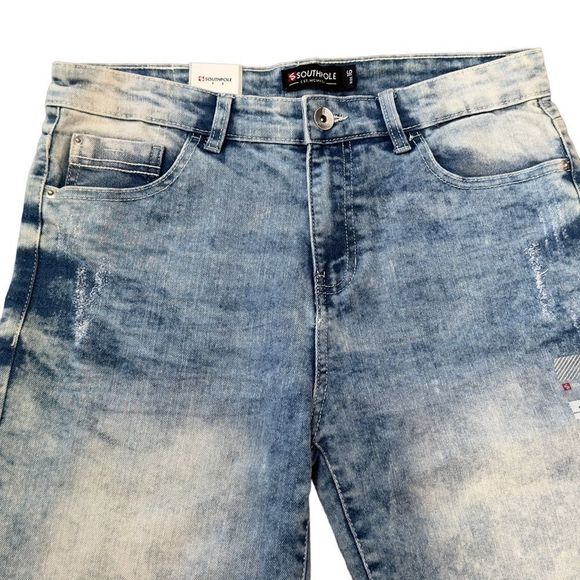 SOUTH POLE DENIM Bermuda Shorts Size 16 NWT - Picture 4 of 16